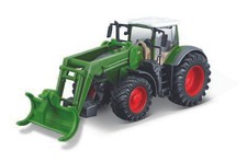 Bburago 18-31636 - Traktor - Fendt 1050 Vario mit Holzgreifer (10cm) Trecker