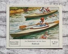 Aufbruch Paddelboote Spree