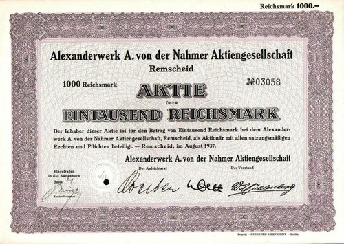 Lot alexanderwerk von - lot, 10