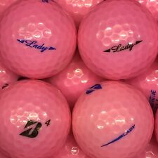 50 BRIDGESTONE GOLFBÄLLE/LAKEBALLS LADY PINK AAAA LADY