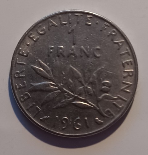 Franc münzen frankreich - 1,