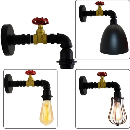 E27 retro wandleuchte innen - retro,