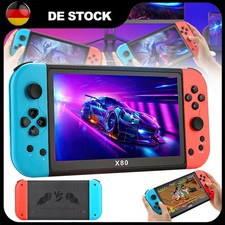 X80 16GB Handheld Spielkonsole 20000 Spiele 7" Video Kinder Game Consoles DHL