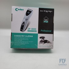 Leiser Tierhaarschneider KK Codos-8000 Akku Profi Trimmer Hund Katze