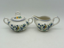 Zuckerdose + Milchkännchen von Villeroy & Boch Phoenix blau