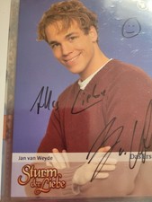 Jan Van Weyde Autogrammkarte -