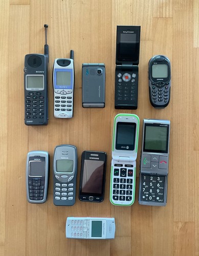 Konvolut alte handys diverse - alte,