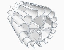 Wasserturbinenrad XXL kein