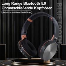 On Ear Kopfhörer Bluetooth Kabellos Stereo Headset Kopfhorer Kabellos Faltbare