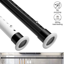 50cm-360cm Universal Teleskopstange Edelstahl Ohne Bohren Duschvorhangstange DHL