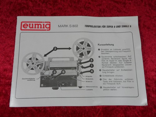 Eumig mark 802 super 8 - mark,