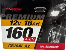 BATTERIE PANTHER MOTORRAD CB16AL-A2 YB16AL-A2 FV 