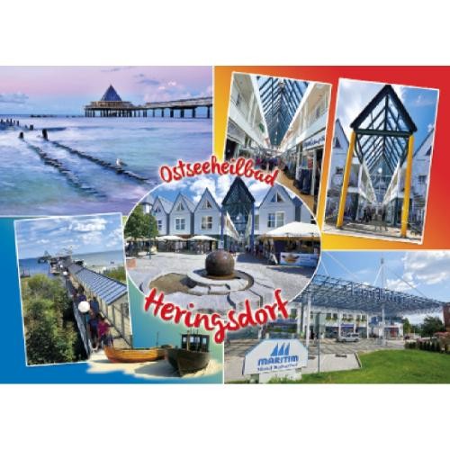 Heringsdorf usedom postkarte - heringsdorf,