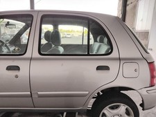 Nissan Micra K11 Tür hinten links 5-Türer KL0 silvermetallic 2.Facelift BJ2001