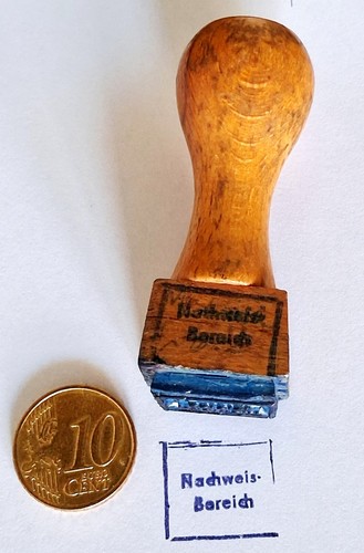 Alter ddr stempel - (s130),