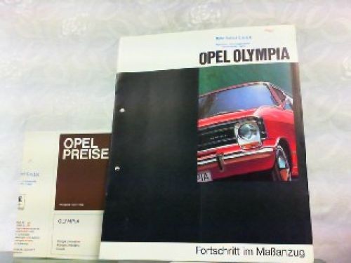 Opel olympia fortschritt - opel, im