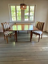 Selva-Esstisch und Stühle seltene Kombination