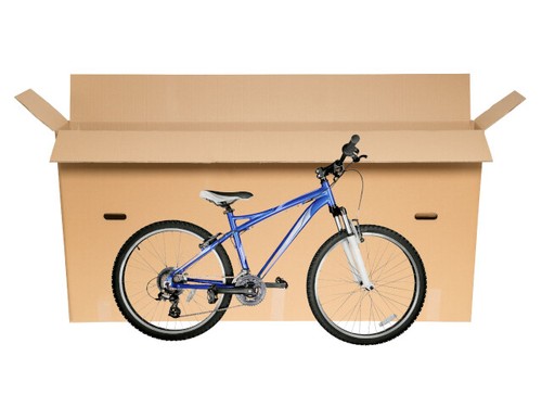 Fahrradkarton braun - fahrradkarton,,