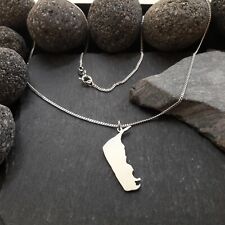 AMRUM Landkarte Anhänger mit