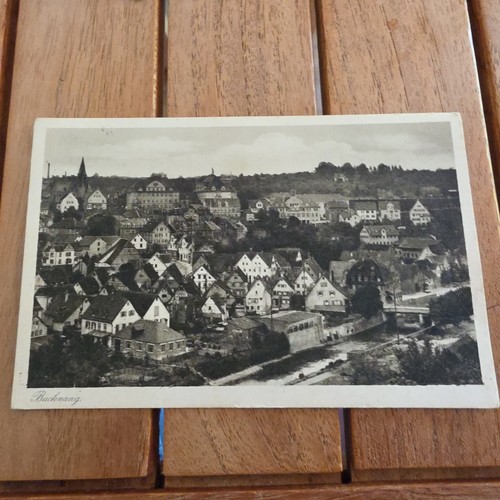 Alte ansichtskarte backnang - ansichtskarte,