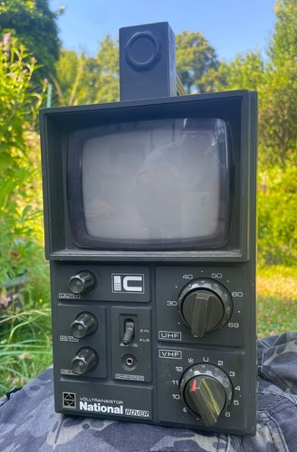 70er portable transistor - transistor, tv