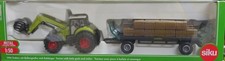 SIKU Traktor mit Ballengreifer u. Anhänger  Art . -Nr. 1946 NEU in OVP - 1:50