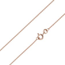 Materia halskette rosegold 333 - halskette,