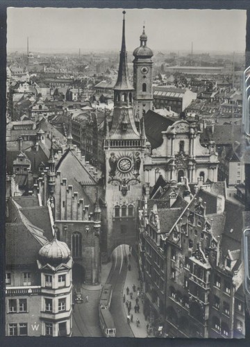 München blick auf - auf, altes