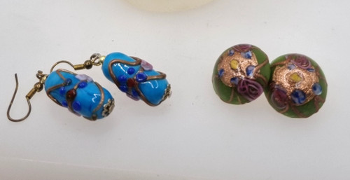 Murano vintage ohrringe - vintage,