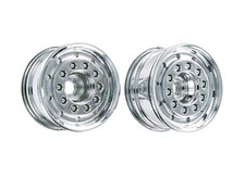 Carson 1:14 Truck Vorderachsfelge br. chrom (2) - 500907061