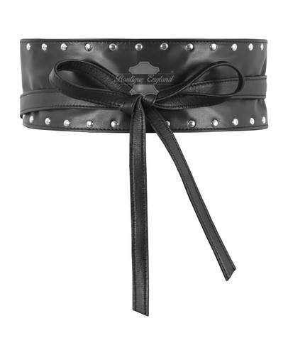 Damen leder obi tie taille - obi,