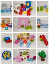 Lego Duplo Möbel Auswahl Haus Badezimmer Küche WohnzimmerSchlafzimmer Spielplatz