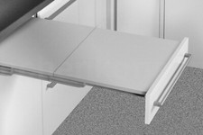 Ausziehtisch aus "Leicht"-Küche, zum Einbau in Küchenschublade