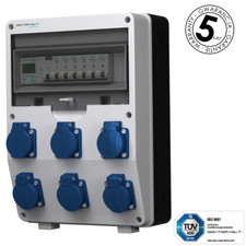 Stromverteiler 6x230V pTD-S/FI