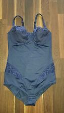 Damen Body Felina Bügel Body Cup 75 C dunkelblau Corselet Korselett Shapewear