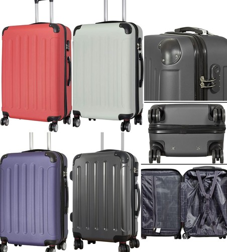 Abs koffer hartschalen trolley - koffer,