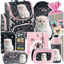 Katze Cat Schulranzen Set