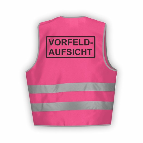 Vorfeldaufsicht warnweste - warnweste, |