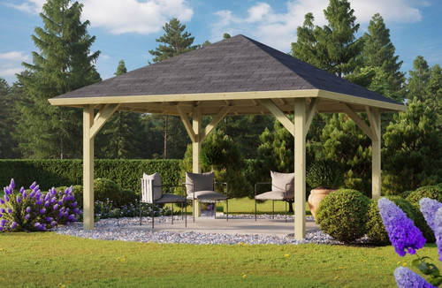 Gartenpavillon holzpavillon - gartenpavillon,