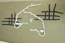 Nerfbars Shelter-X mit Netz Aluminium Quad racing passt an Kawasaki Kfx 450