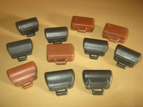 Playmobil lot 11x koffer - lot,