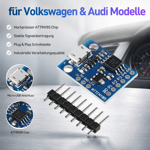 Attiny85 mikrocontroller board - attiny85,
