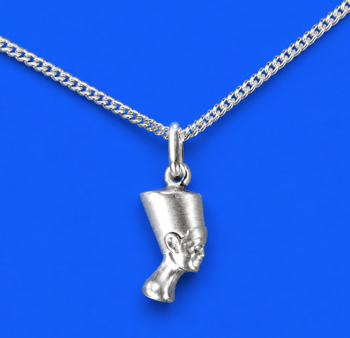 Nofretete anhänger mit kette - anhänger,