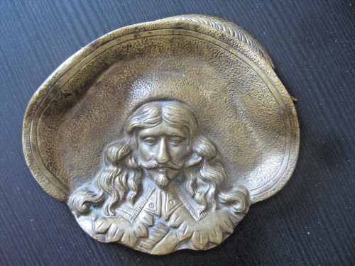 Alter bronze aschenbecher - alter,