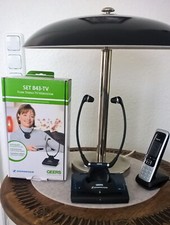 Sennheiser/ Geers TR 843 TV  Funk-Kopfhörer mit Zubehör und Bedienungsanleitung