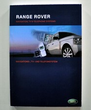 Range Rover2004  Navigations,TV und Telefon Bedienungsanleitung LRL 13 18 55 601