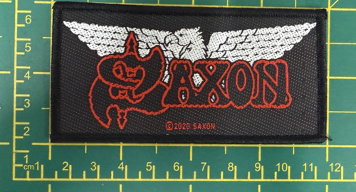 Saxon eagle logo - woven, sew
