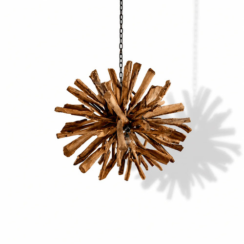 Design wurzelholz deckenlampe - design,