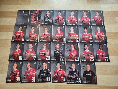 Autogrammkarten set fc - set,