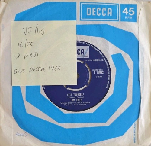 Tom jones help - jones, yourself